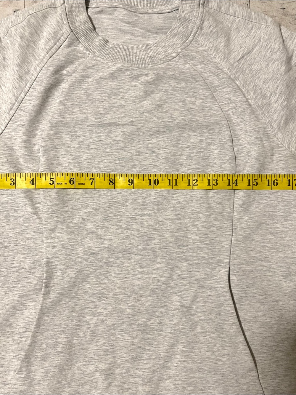 Lululemon Scuba Crew Heathered Core Ultra Light Grey - Picture 9 of 11